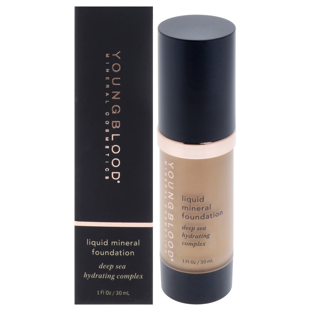 Liquid Mineral Foundation - Golden Tan BY Youngblood for Women 1 oz Foundation